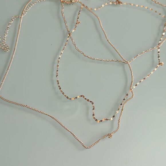 Gold Layered belly chain A1410 - Picture 3 of 4